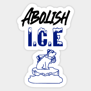 Abolish I.C.E Sticker